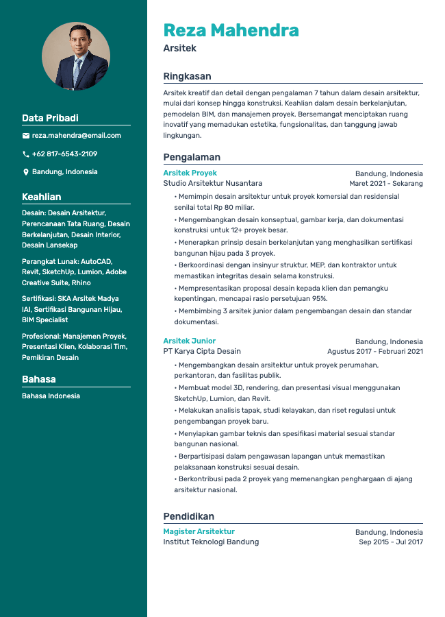 CV Arsitek