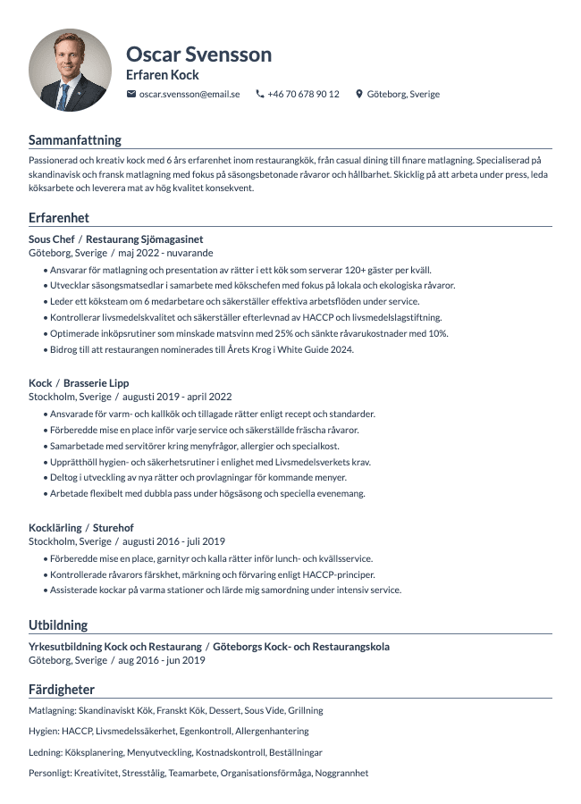 Kock CV