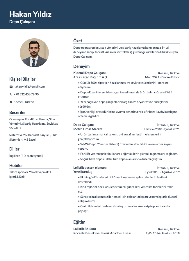 Spark resume template preview
