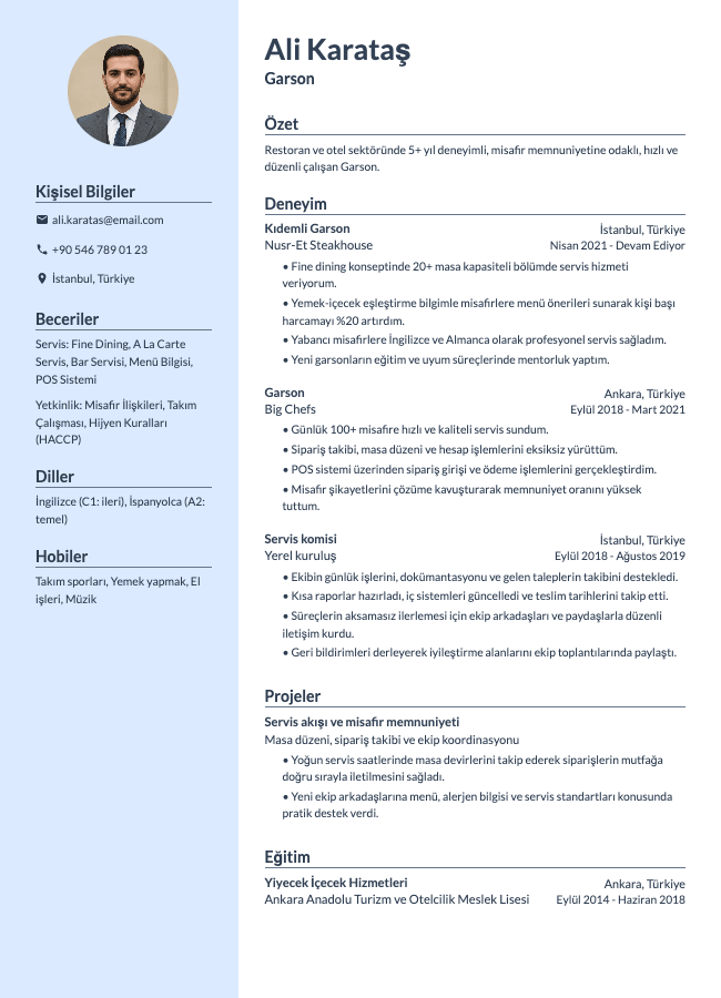 Garson CV